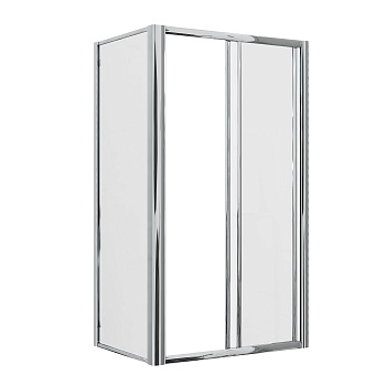 Душевой уголок Grossman Alba GR-1080Al 100х80 стекло прозрачное профиль хром глянцевый без поддона